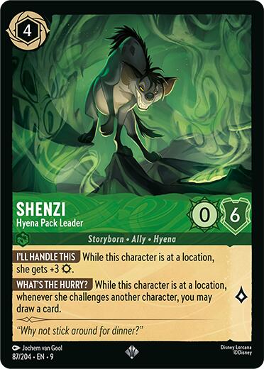 Shenzi - Hyena Pack Leader (87/204) [Fabled] | Jack's On Queen