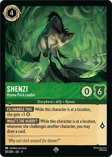 Shenzi - Hyena Pack Leader (87/204) [Fabled] | Jack's On Queen