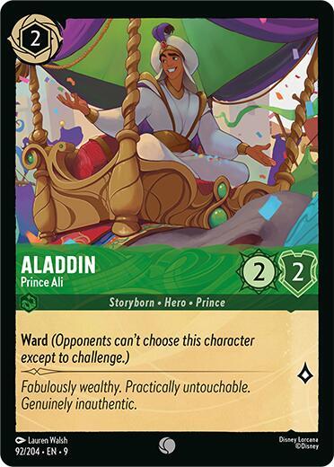 Aladdin - Prince Ali (92/204) [Fabled] | Jack's On Queen