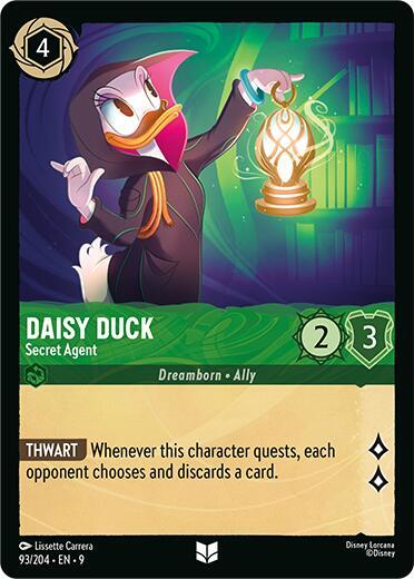 Daisy Duck - Secret Agent (93/204) [Fabled] | Jack's On Queen