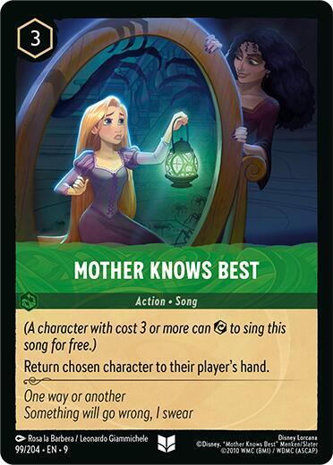 Mother Knows Best (99/204) [Fabled] | Jack's On Queen