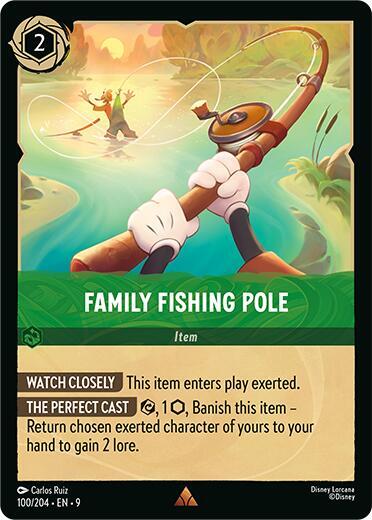 Family Fishing Pole (100/204) [Fabled] | Jack's On Queen