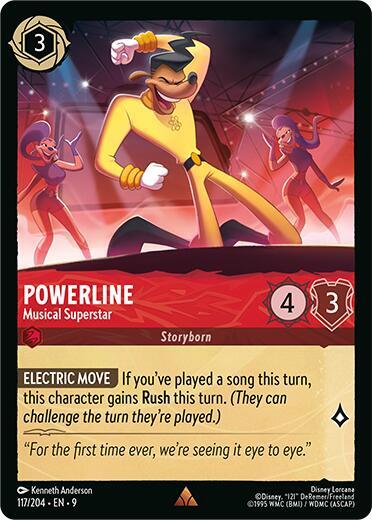 Powerline - Musical Superstar (117/204) [Fabled] | Jack's On Queen