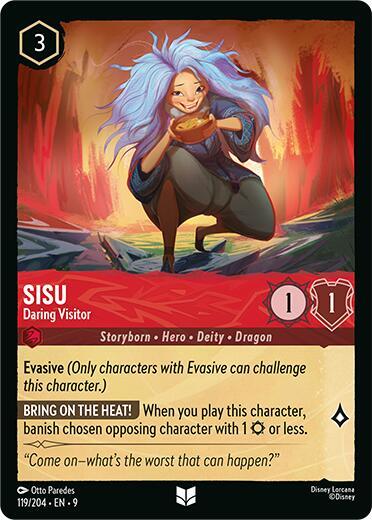 Sisu - Daring Visitor (119/204) [Fabled] | Jack's On Queen