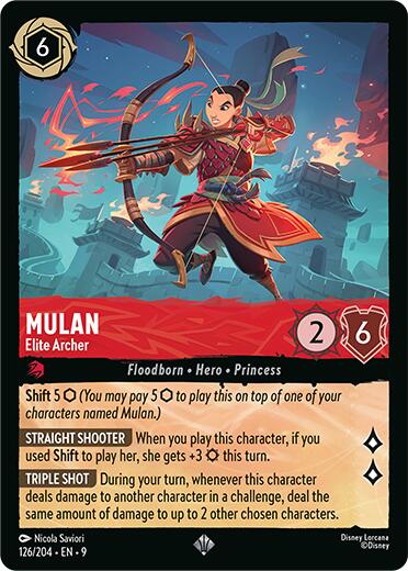 Mulan - Elite Archer (126/204) [Fabled] | Jack's On Queen