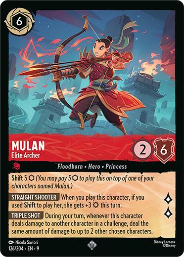 Mulan - Elite Archer (126/204) [Fabled] | Jack's On Queen