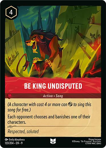 Be King Undisputed (133/204) [Fabled] | Jack's On Queen