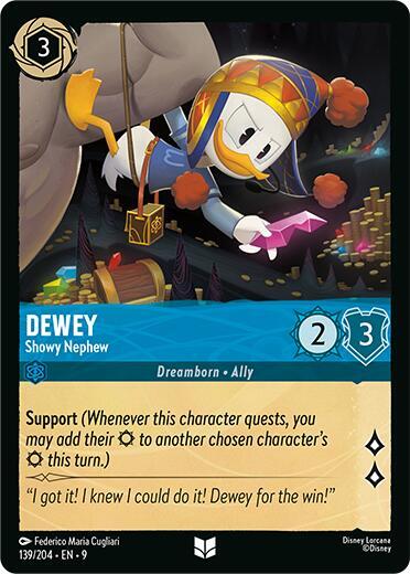 Dewey - Showy Nephew (139/204) [Fabled] | Jack's On Queen