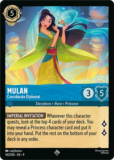 Mulan - Considerate Diplomat (142/204) [Fabled] | Jack's On Queen
