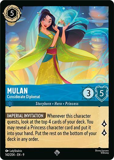 Mulan - Considerate Diplomat (142/204) [Fabled] | Jack's On Queen