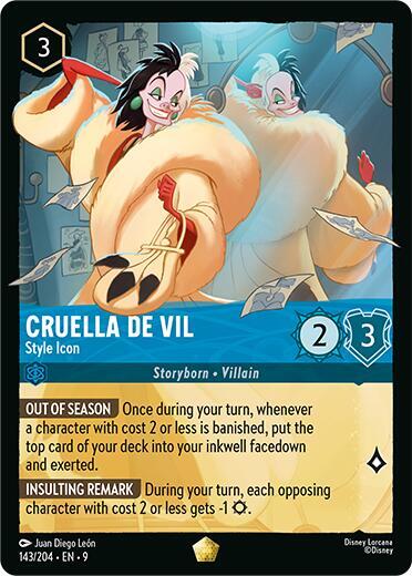 Cruella De Vil - Style Icon (143/204) [Fabled] | Jack's On Queen