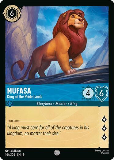 Mufasa - King of the Pride Lands (144/204) [Fabled] | Jack's On Queen