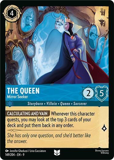 The Queen - Mirror Seeker (149/204) [Fabled] | Jack's On Queen