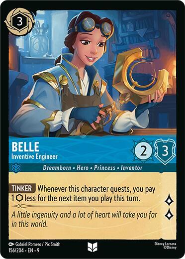 Belle - Inventive Engineer (156/204) [Fabled] | Jack's On Queen