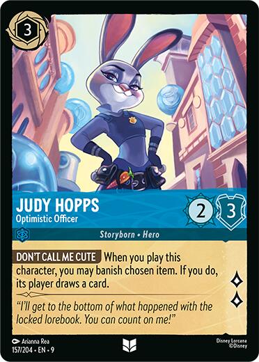 Judy Hopps - Optimistic Officer (157/204) [Fabled] | Jack's On Queen
