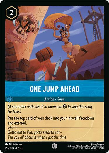 One Jump Ahead (165/204) [Fabled] | Jack's On Queen