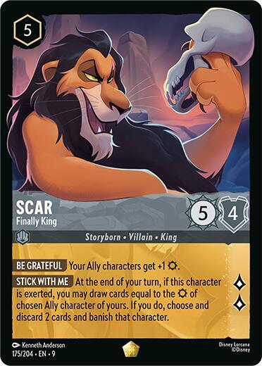 Scar - Finally King (175/204) [Fabled] | Jack's On Queen
