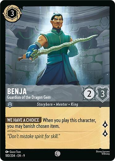 Benja - Guardian of the Dragon Gem (180/204) [Fabled] | Jack's On Queen
