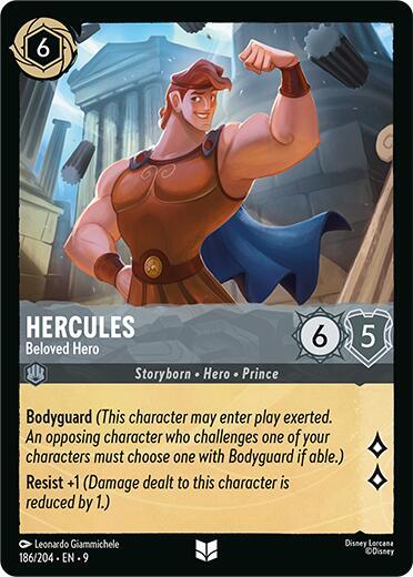 Hercules - Beloved Hero (186/204) [Fabled] | Jack's On Queen