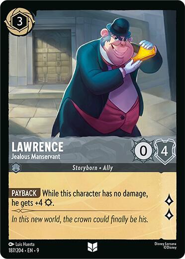 Lawrence - Jealous Manservant (187/204) [Fabled] | Jack's On Queen