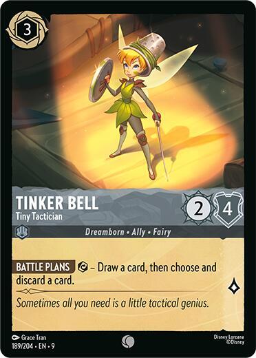 Tinker Bell - Tiny Tactician (189/204) [Fabled] | Jack's On Queen