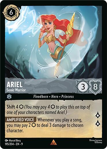 Ariel - Sonic Warrior (195/204) [Fabled] | Jack's On Queen