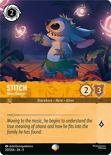 Stitch - Alien Dancer (Epic) (207/204) [Fabled] | Jack's On Queen