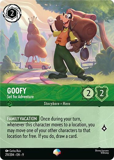 Goofy - Set for Adventure (Epic) (211/204) [Fabled] | Jack's On Queen