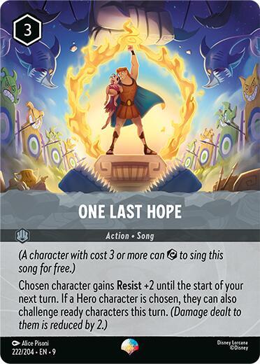 One Last Hope (Epic) (222/204) [Fabled] | Jack's On Queen