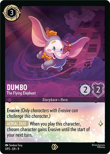 Dumbo - The Flying Elephant (1) [Disney Lorcana Promo Cards] | Jack's On Queen