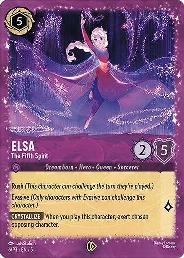 Elsa - The Fifth Spirit (6) [Disney Lorcana Promo Cards] | Jack's On Queen