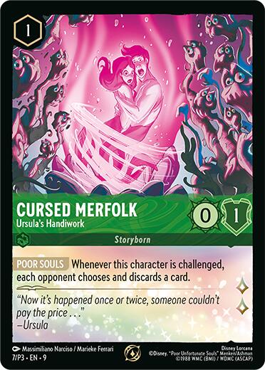 Cursed Merfolk - Ursula's Handiwork (7/P3) [Promo Cards] | Jack's On Queen