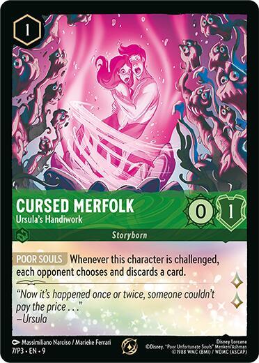 Cursed Merfolk - Ursula's Handiwork (7) [Disney Lorcana Promo Cards] | Jack's On Queen