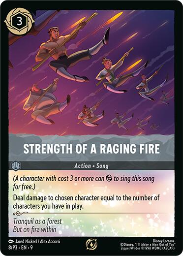 Strength of a Raging Fire (8/P3) [Promo Cards] | Jack's On Queen