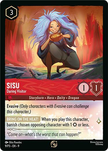 Sisu - Daring Visitor (9) [Disney Lorcana Promo Cards] | Jack's On Queen
