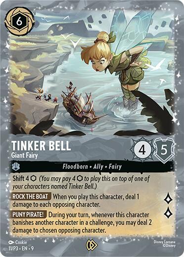 Tinker Bell - Giant Fairy (11) [Disney Lorcana Promo Cards] | Jack's On Queen