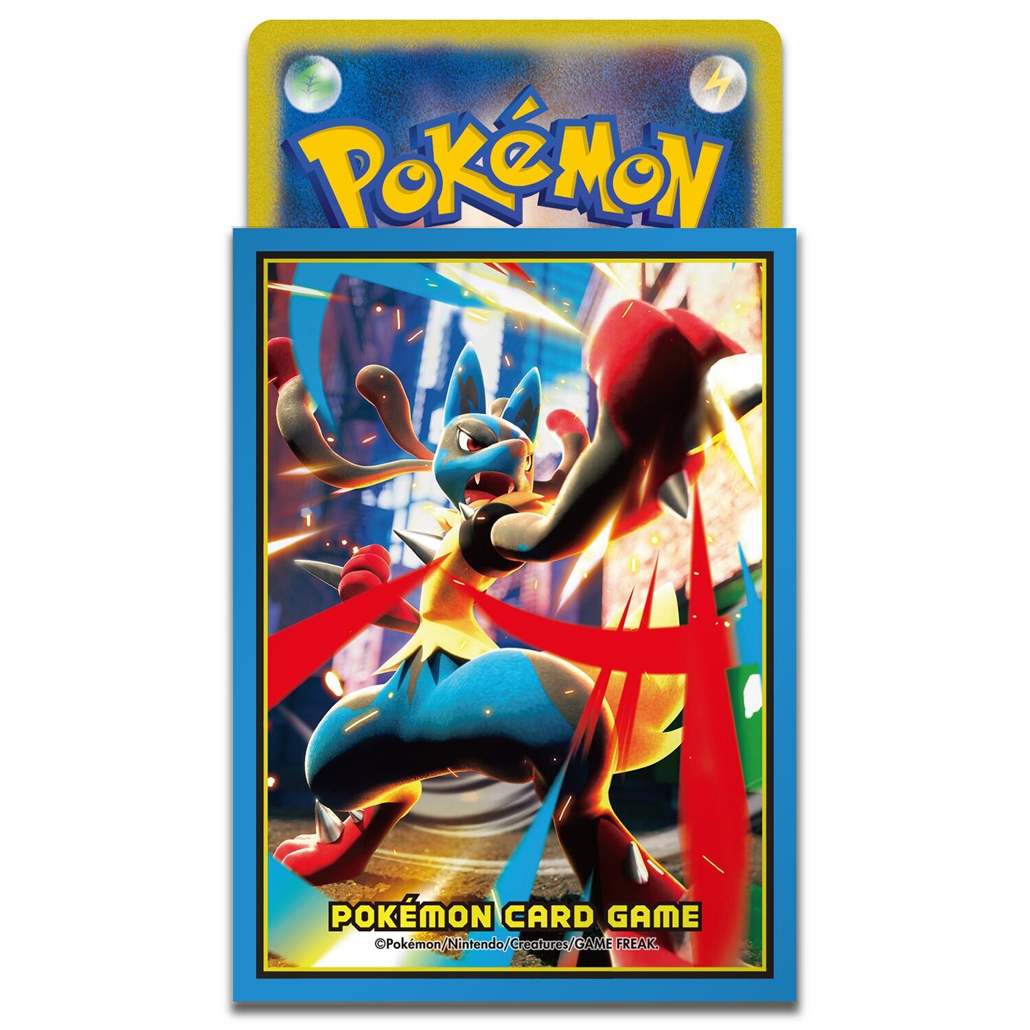 Card Sleeve - Mega Lucario (64-Pack) (Pokemon Center Exclusive) | Jack's On Queen