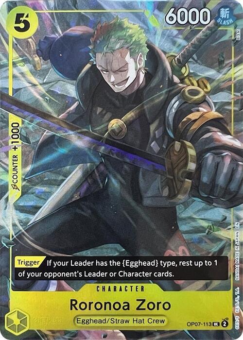 Roronoa Zoro (Illustration Box Vol.3) (OP07-113) [One Piece Promotion Cards] | Jack's On Queen