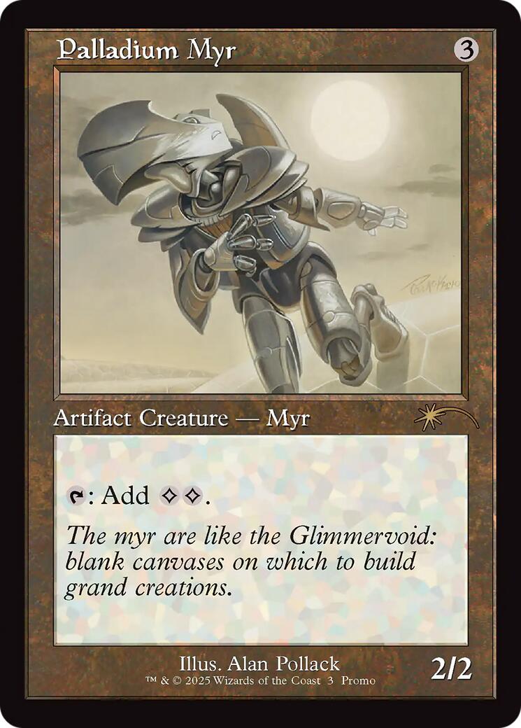 Palladium Myr (Retro Frame) [Standard Showdown Promos] | Jack's On Queen