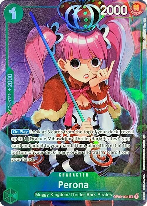 Perona (Illustration Box Vol.4) (OP09-034) [One Piece Promotion Cards] | Jack's On Queen