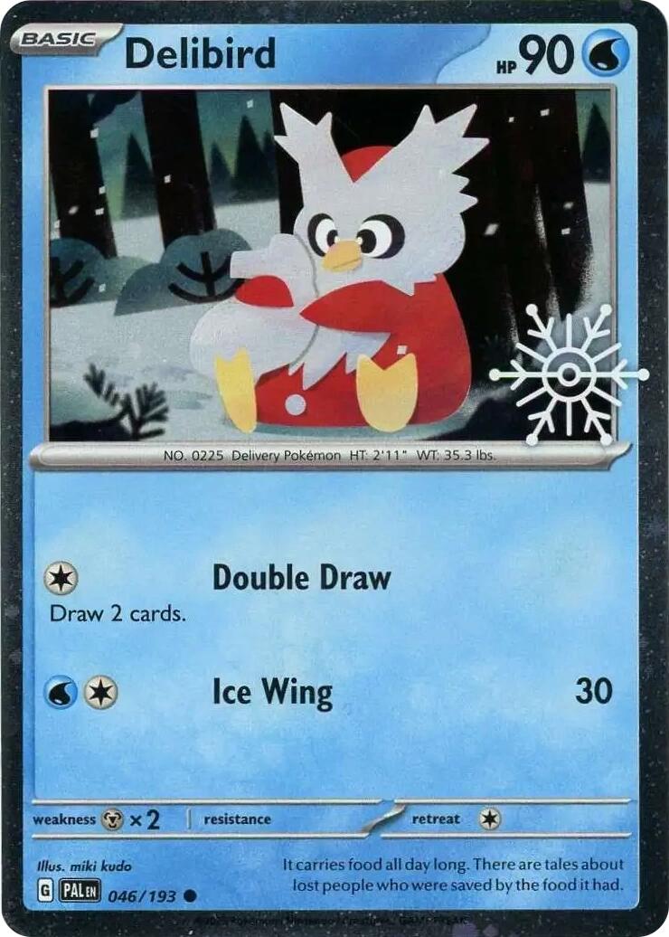 Delibird (046/193) (Holiday Calendar) [Miscellaneous Cards] | Jack's On Queen