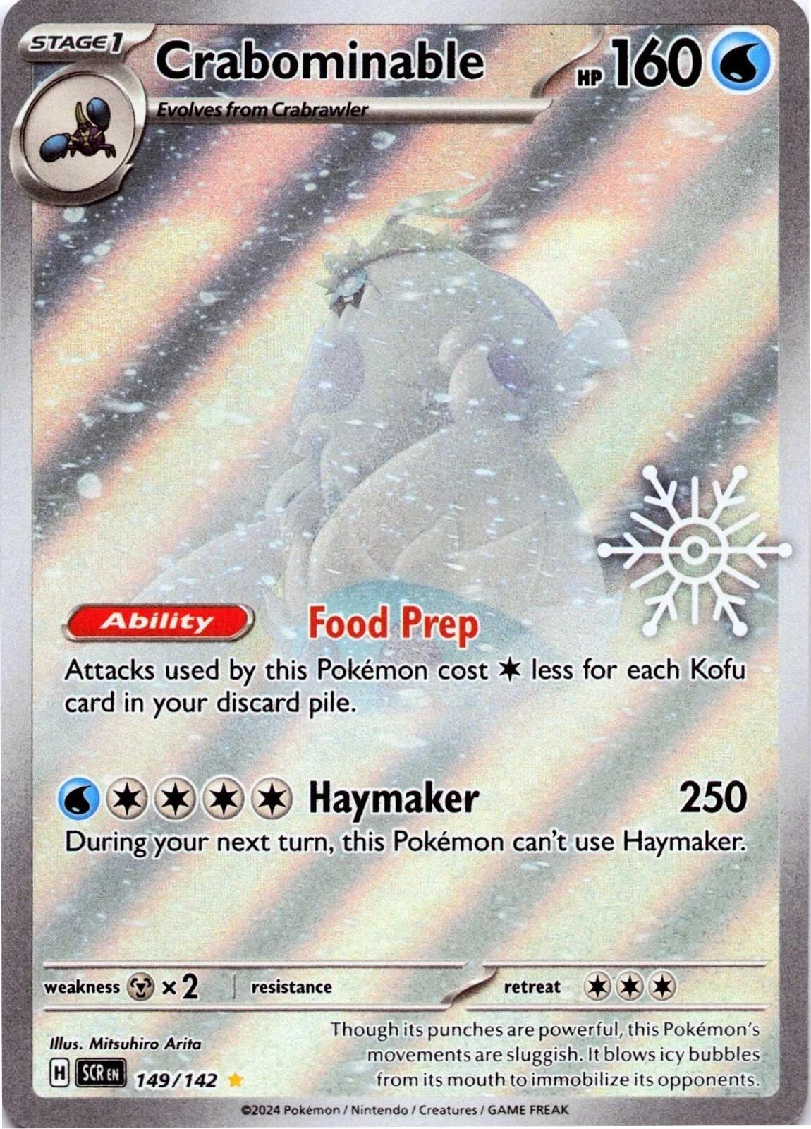Crabominable (149/142) (Holiday Calendar) [Miscellaneous Cards] | Jack's On Queen