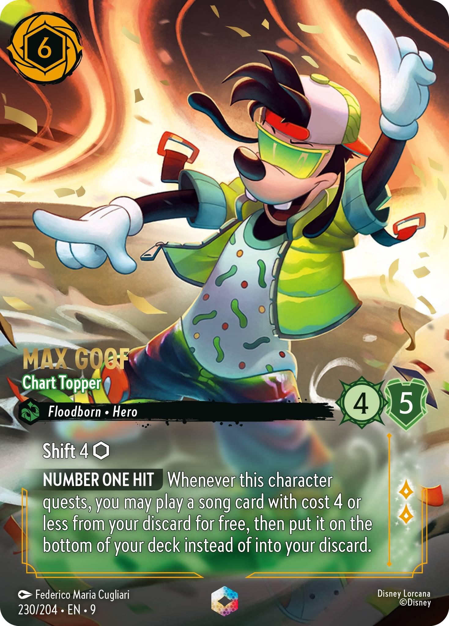 Max Goof - Chart Topper (Enchanted) (230/204) [Fabled] | Jack's On Queen