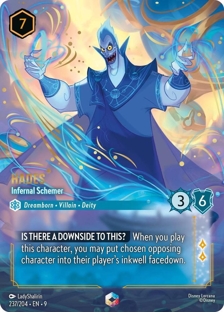 Hades - Infernal Schemer (Enchanted) (237/204) [Fabled] | Jack's On Queen