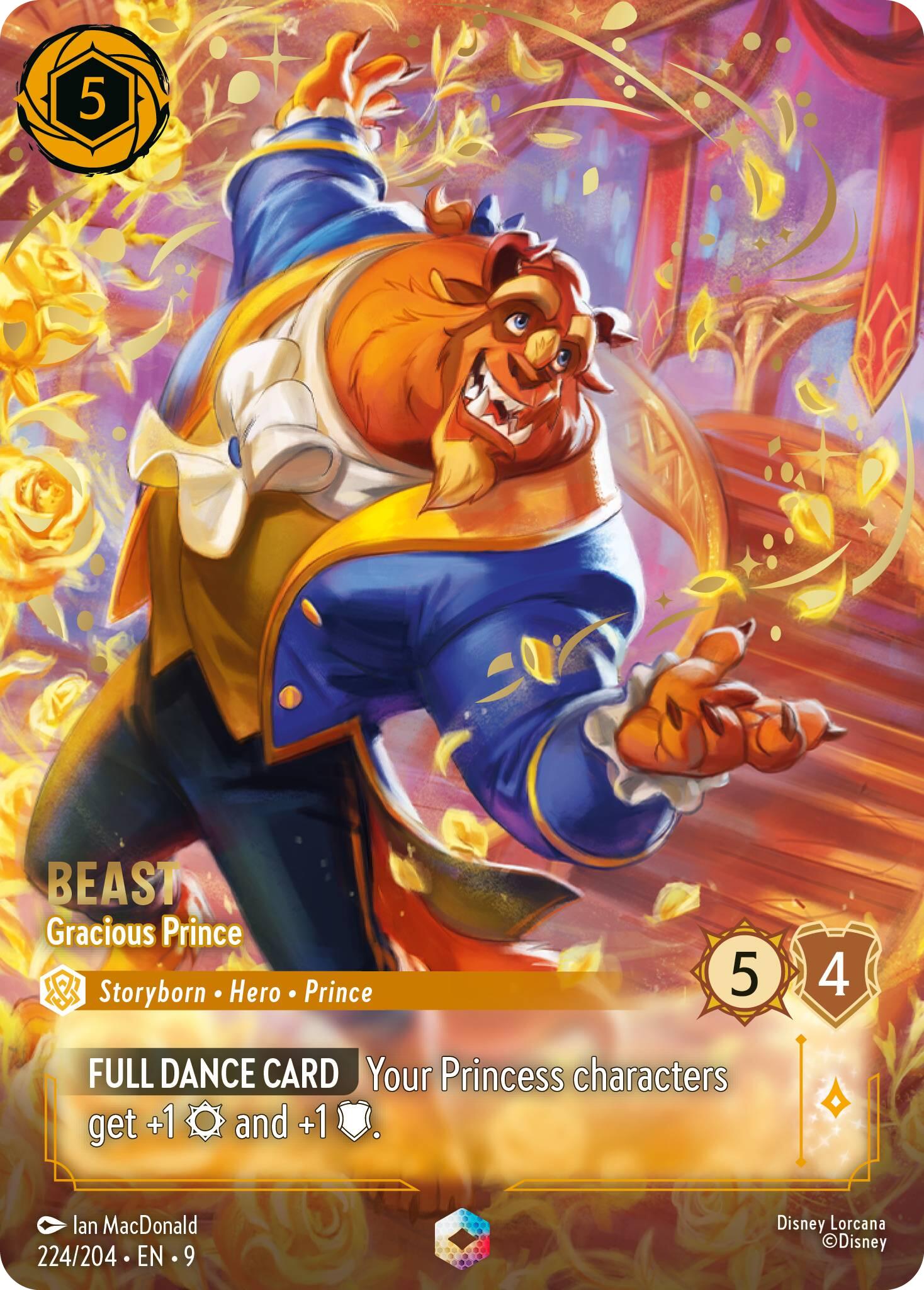 Beast - Gracious Prince (Enchanted) (224/204) [Fabled] | Jack's On Queen