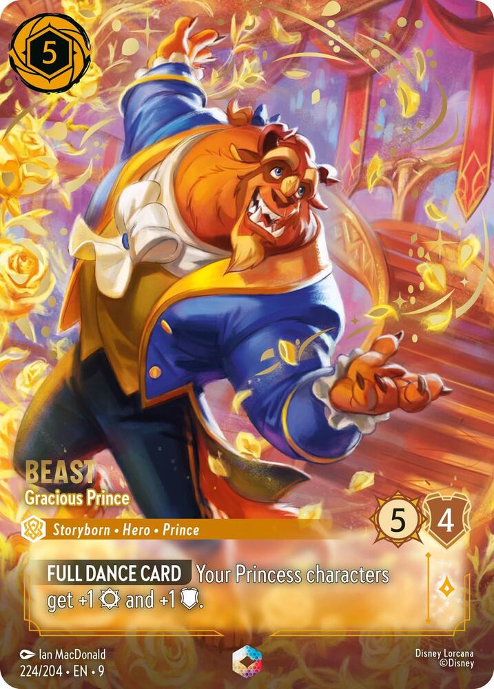 Beast - Gracious Prince (Enchanted) (224/204) [Fabled] | Jack's On Queen