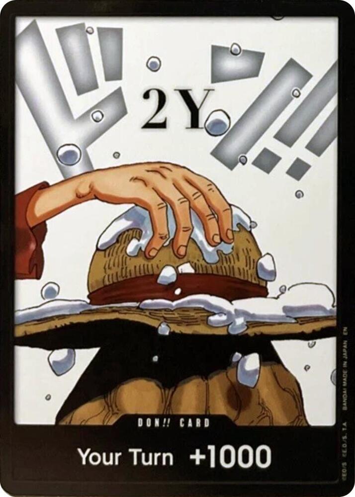 DON!! Card (2Y) (Double Pack Set Vol. 8) [Legacy of the Master] | Jack's On Queen