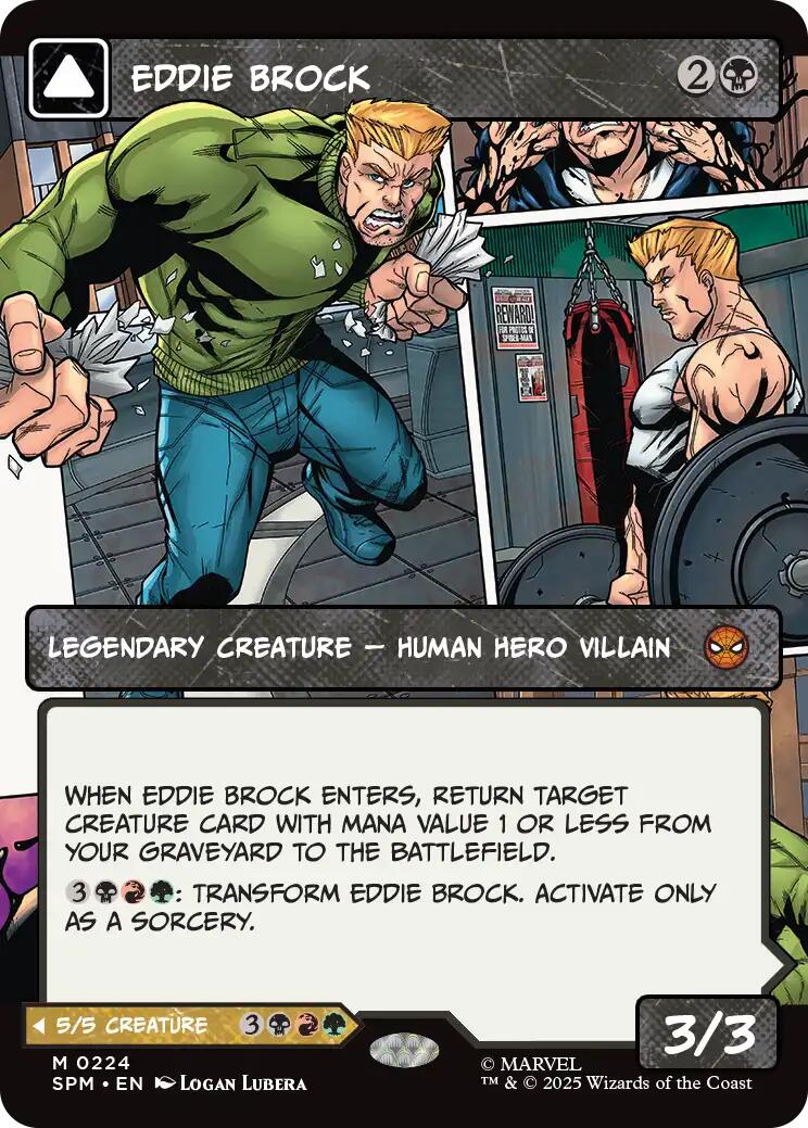 Eddie Brock (0224) (Borderless) [Marvel's Spider-Man] | Jack's On Queen