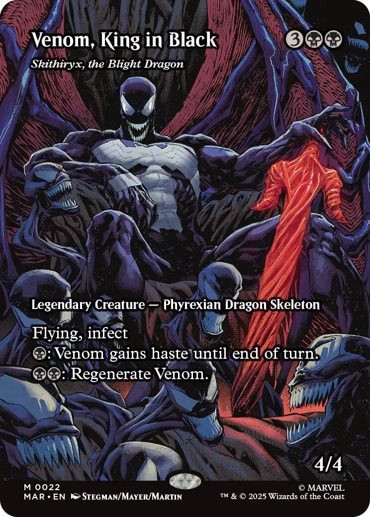 Venom, King in Black - Skithiryx, the Blight Dragon (Borderless) [Marvel Universe: Eternal-Legal] | Jack's On Queen