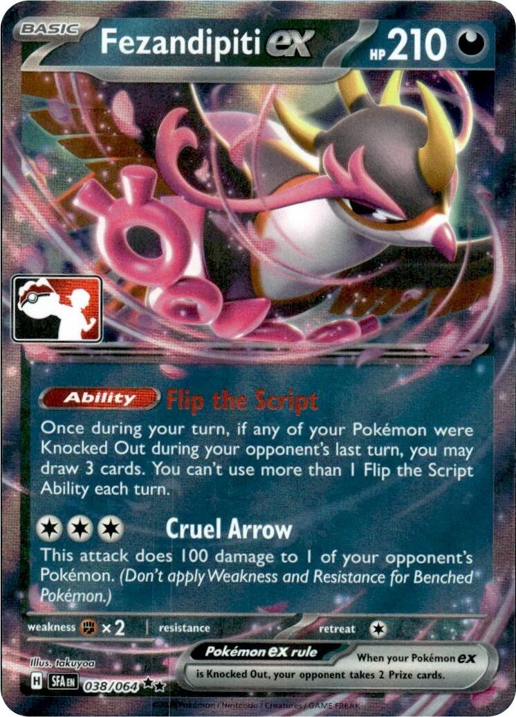 Fezandipiti ex (038/064) [Prize Pack Series Seven] | Jack's On Queen